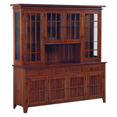 Spruce Creek 4 Door Hutch Top w/Buffet